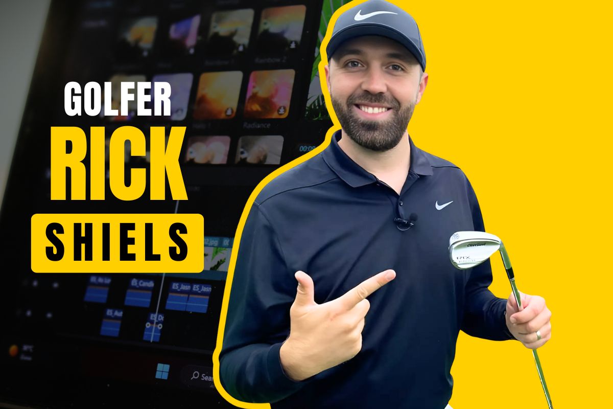 Golfer rick shiels