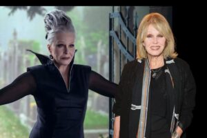 Joanna Lumley as Wednesday’s Naughty Gran