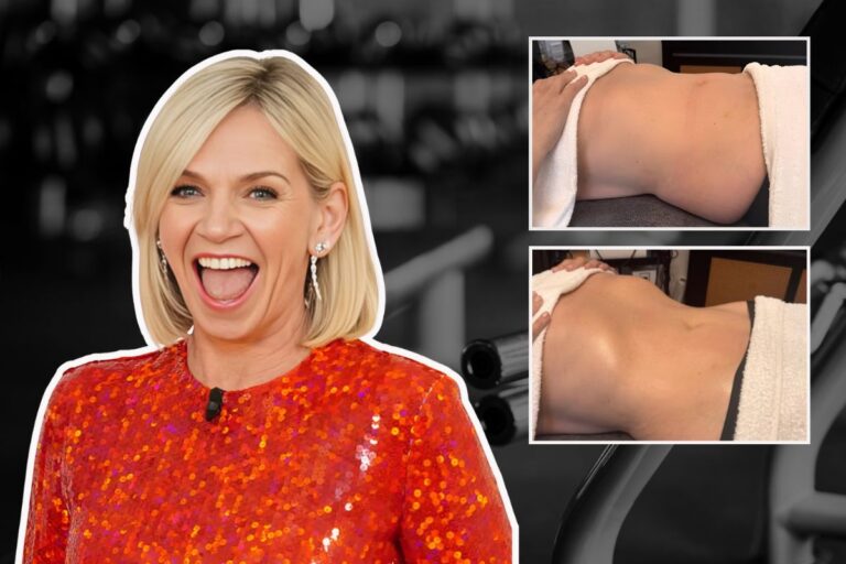 Zoe Ball Body Transformation: Menopause Bloating Relief Revealed