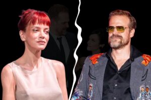 Lily Allen and David Harbour