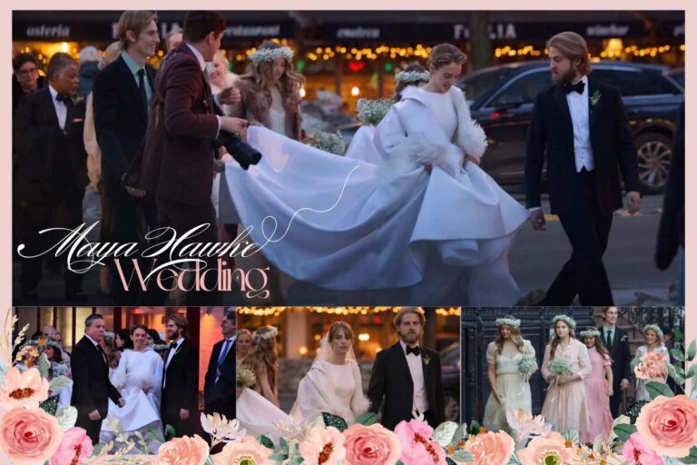 Maya Hawke Stuns in Elegant Wedding Dress at Private NYC Ceremony