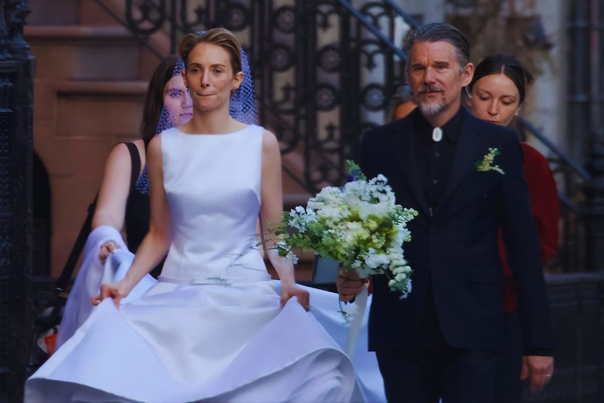 Maya Hawke wedding photos