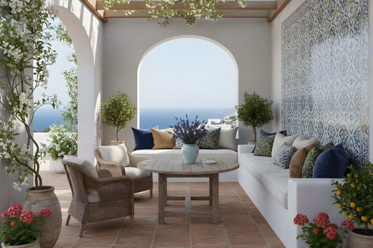 The Mediterranean Coolcation Porch