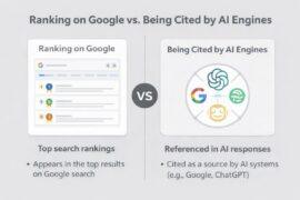 Ranking on Google vs AI Citations