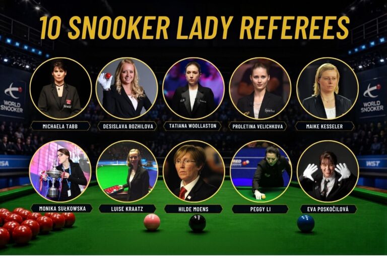 Snooker Lady Referees