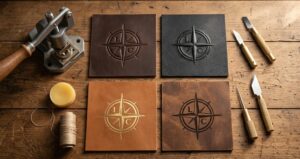 Customize Leather for Logos