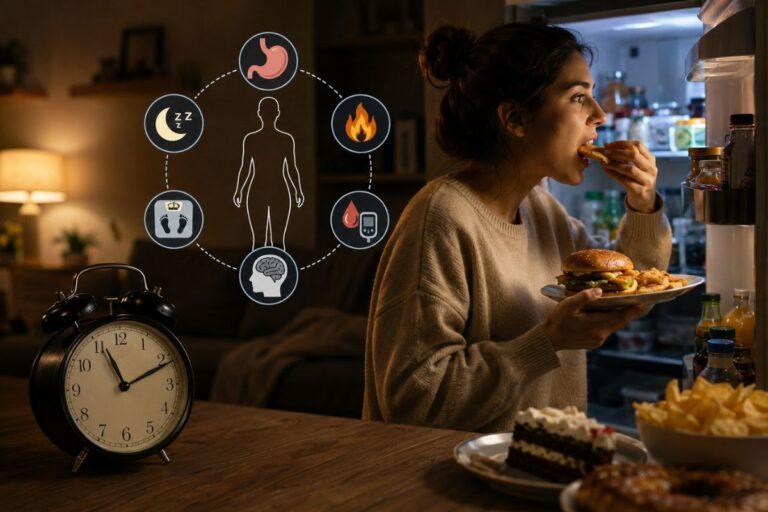 Does Eating Late at Night Cause Weight Gain?
