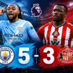 Manchester City Maintain Top Spot After Thrilling Win Over Sunderland