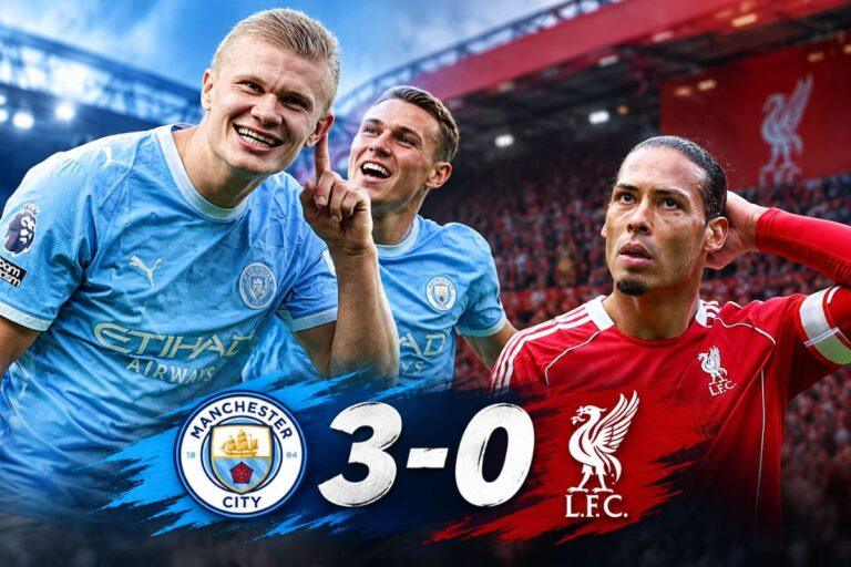 Manchester City Thrash Liverpool 3-0 at Anfield After Second-Half Show